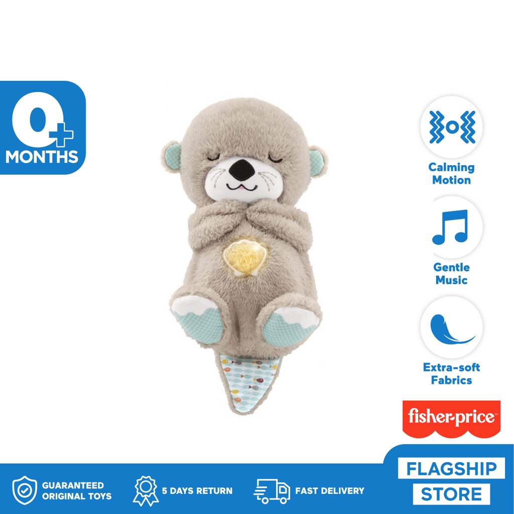 Fisher Price Soothe and Snuggle Otter - Mainan Edukasi Anak