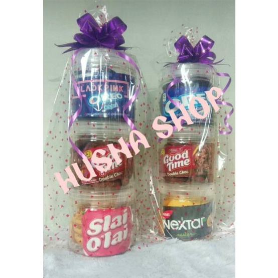 

PAKET LEBARAN KUE KERING/HAMPERS LEBARAN/HAMPERS SNACK ULANG TAHUN UK 500ML