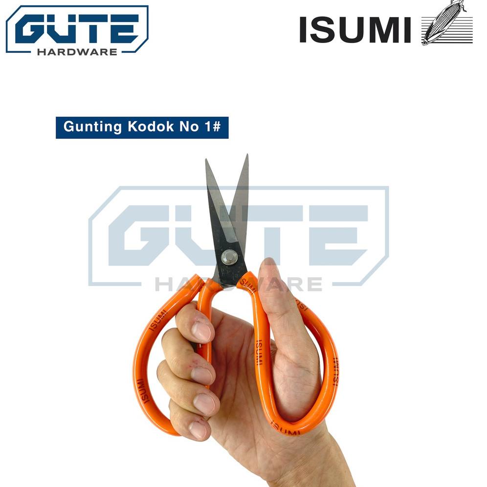 

T21 Gunting Kodok 8 Inch / Gunting Kain “ISUMI” Serbaguna Tailor Scissor TELAH HADIR ㊩