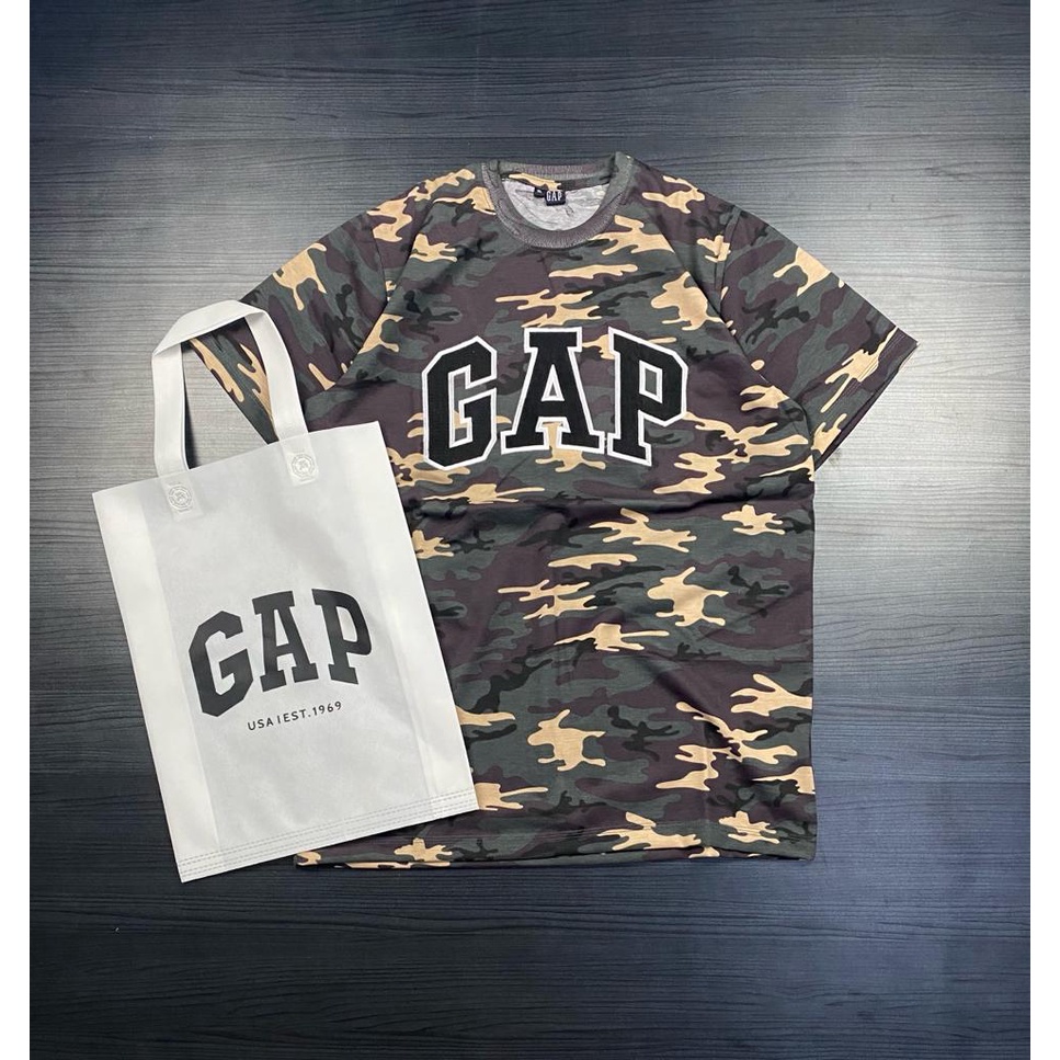 THSIRT KAOS GAP LORENG CAMO