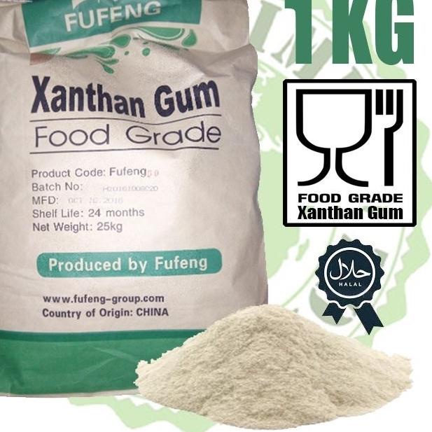 

➫ XANTHAN GUM Food Grade (Xanthan Gum,Xantan Gum,Xantham) 1kg ☪