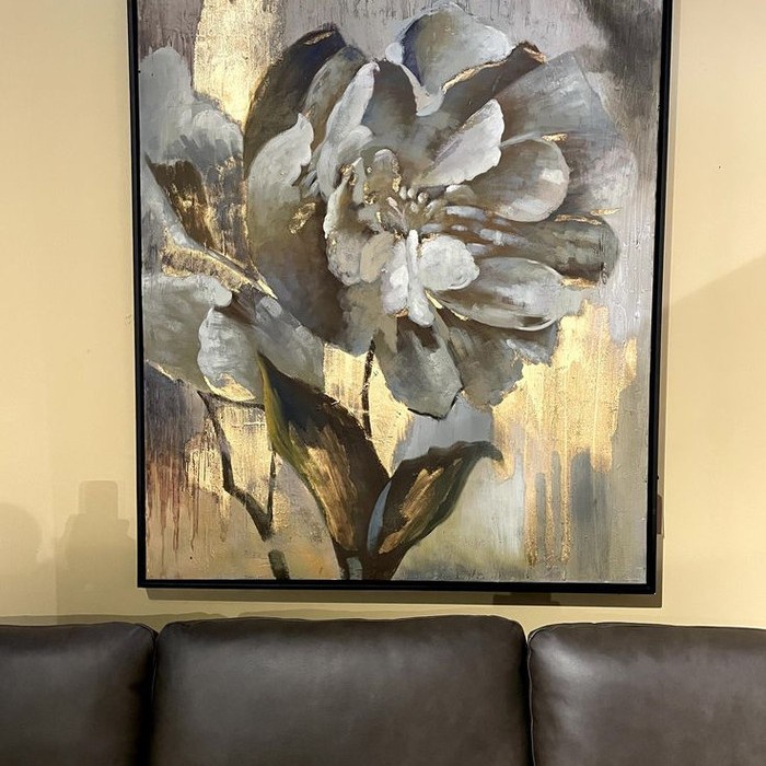 Lukisan dinding kanvas bunga modern simple lukisan dinding kanvas minimalis modern dekorasi rumah ka