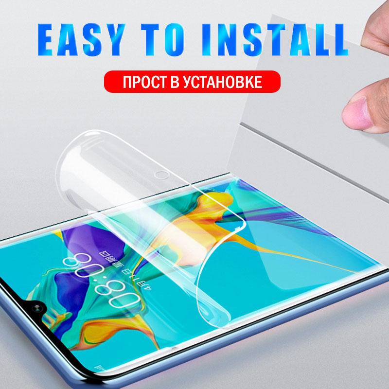 3pcs Untuk Huawei Y5 Y5P Y6 Y6P Y6S Y8P Y8S Y9 Y9S Prime Lite Pro 2018 2019 Film Pelindung Pelindung Screen Protector Hydrogel Film