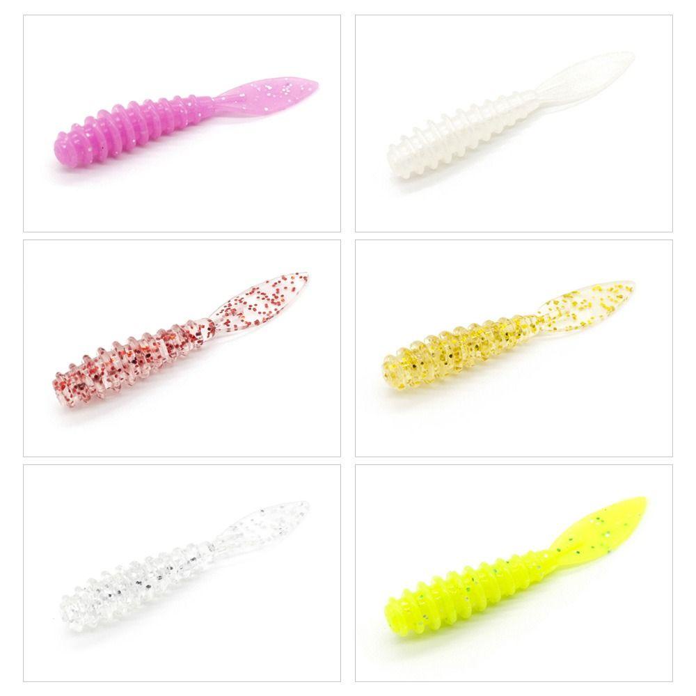 TOP 30pcs /lot Umpan Cacing Pancing Tahan Lama Buatan Renang Capuchin Maggot