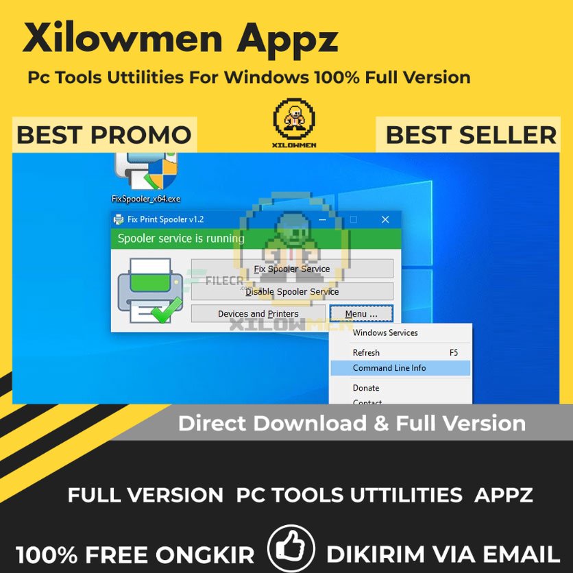 [Full Version] Fix Print Spooler Pro PC Tools Software Utilities Lifetime Win OS