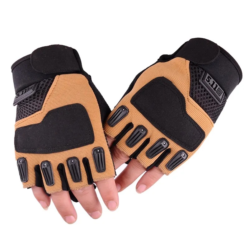 SARUNG TANGAN MOTOR TACTICAL HALF FINGER GLOVES / UNISEX TACTICAL OFF ROAD BEST SELLER ST-3