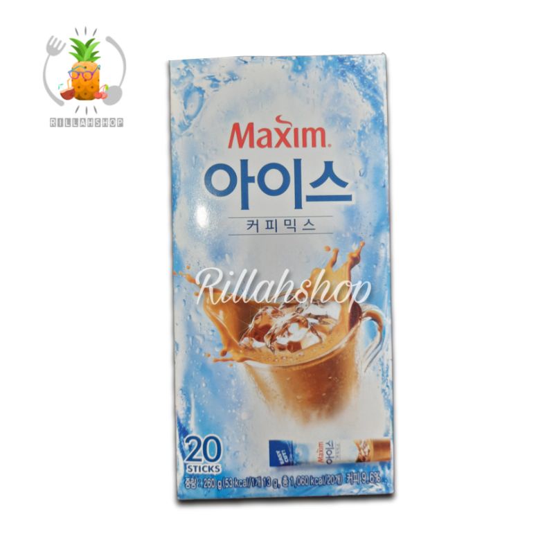 

maxim ice coffe kopi import