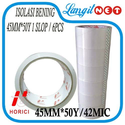 HORICI001 OPP BENING 45MM x 50Y 42MIC 6PCS