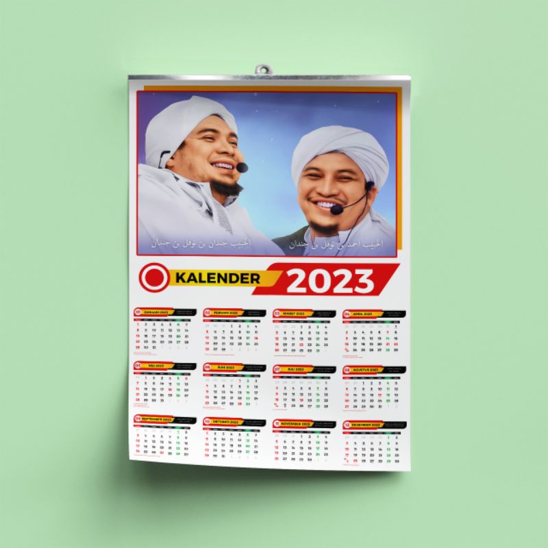 

Kalender 2023 / kalender Ulama / Bin Jindan / Kalender Custom
