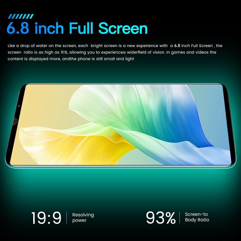 【Bisa COD】OPP0 Reno8 Handphone Asli 6.8Inci 12GB RAM+512GB ROM Dual SIM Dual 5G WiFi Smartphone Siswa Belajar Ponsel dual card dual standby gaming phone HD Kamera hp murah-1