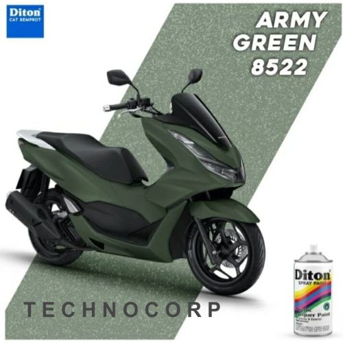 

Cat Semprot DITON 8522 ARMY GREEN / HIJAU TENTARA 300 ML