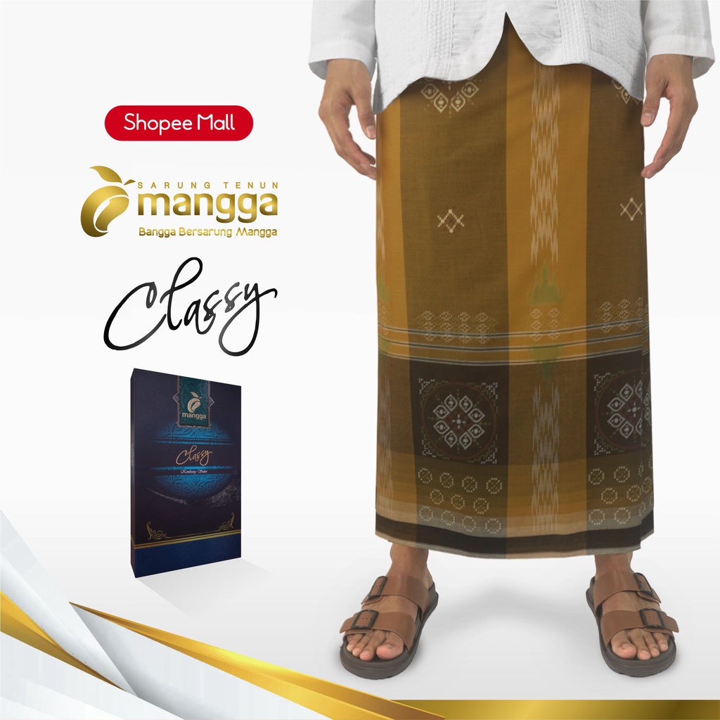 Sarung Mangga Classy Kuning