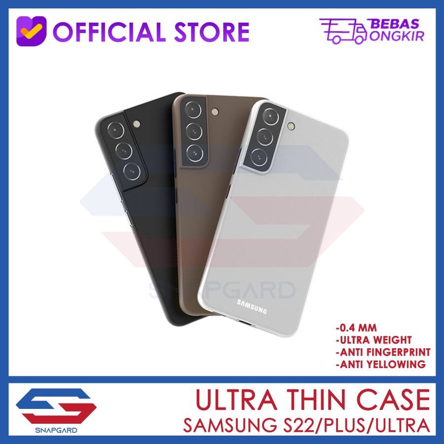 SNAPGARD Ultra Thin Case Samsung S22 Case Samsung S22 Plus S22 Ultra