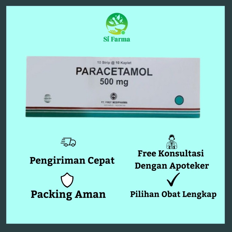 Paracetamol Tablet/Penurun Panas dan Meredakan Nyeri Ringan