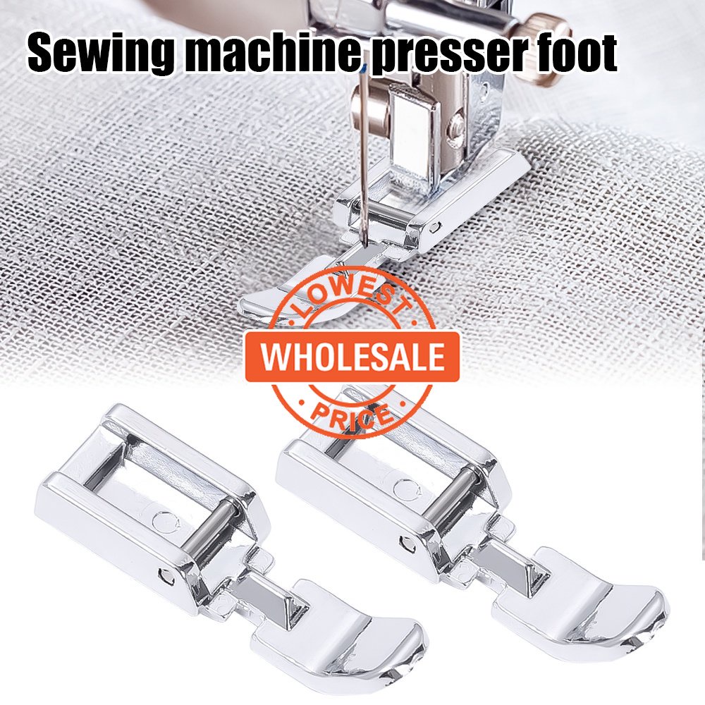 [Harga Grosir] 1PC Resleting Kecil Tahan Lama Presser Foot Narrow Clip-On Zipper Foot Untuk Aksesoris Mesin Jahit Ritsleting Satu Sisi CY154