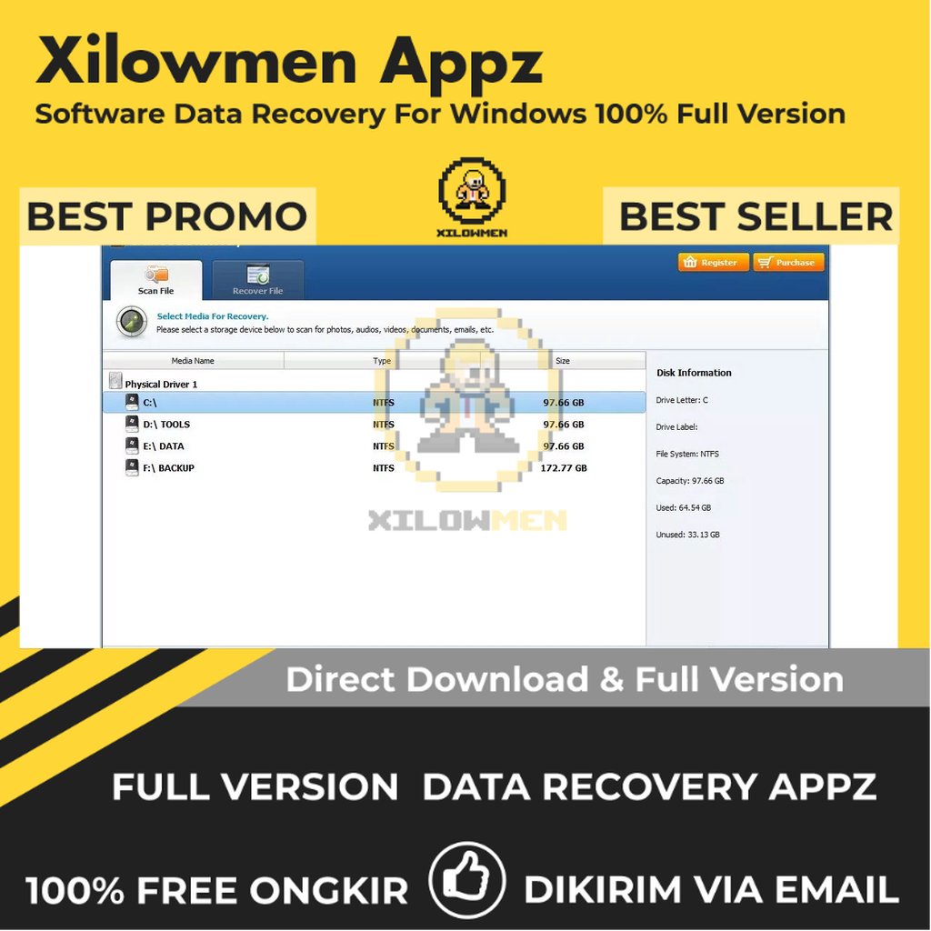 [Full Version] Erelive Data Recovery Pro Lifetime Data Recovery WIN OS