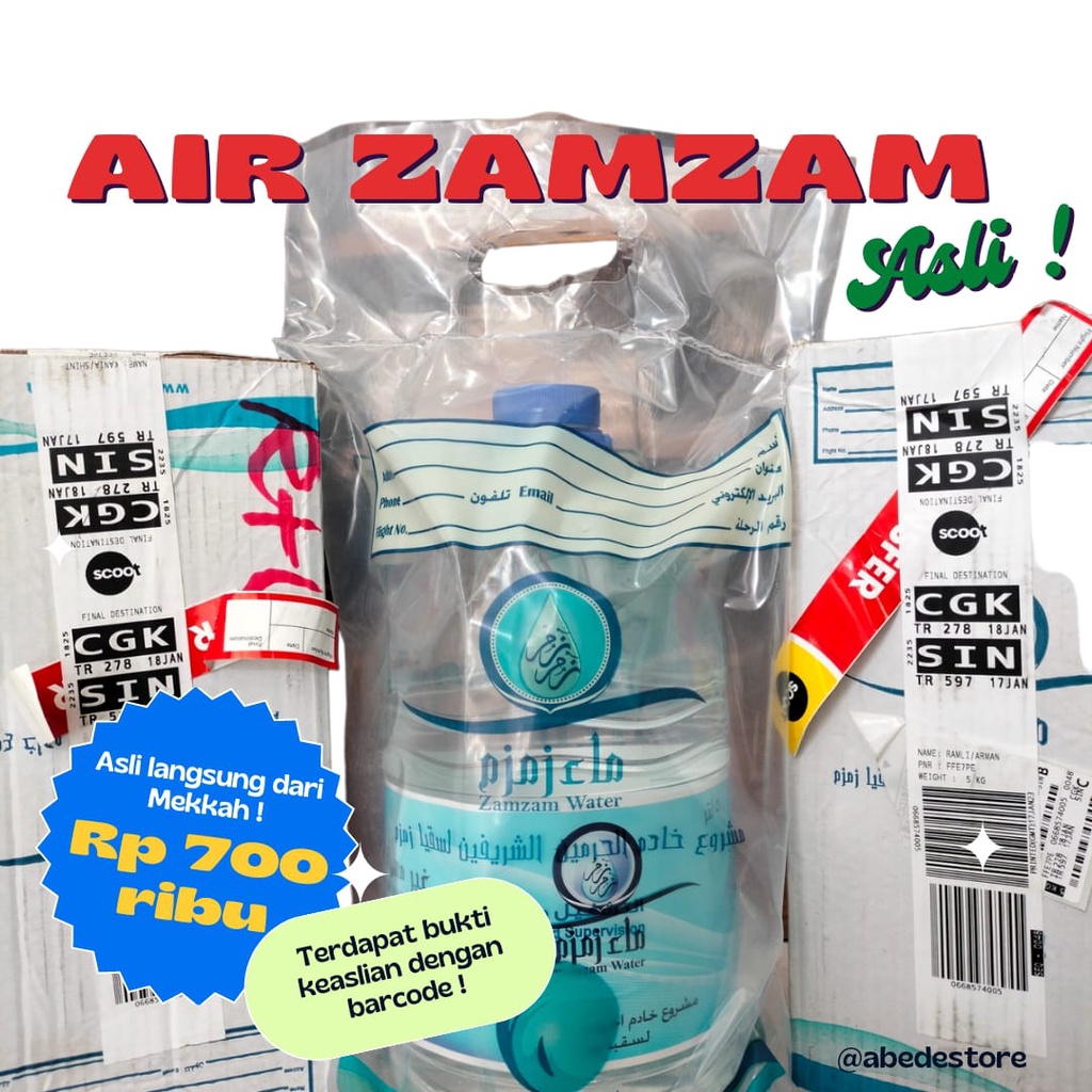 

AIR ZAMZAM 5 LITER ORIGINAL BARCODE