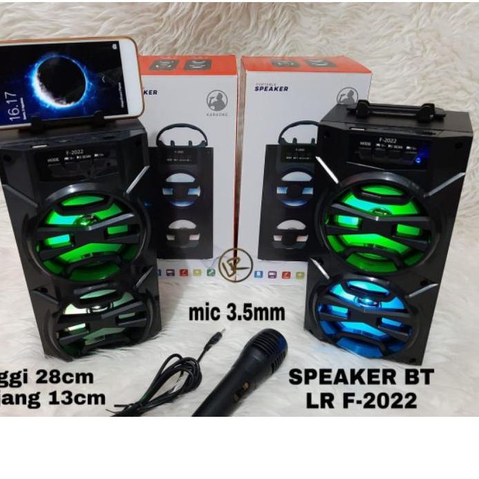 ♨ [MAA] Speaker Bluetooth LR F-2022 + mic ◄