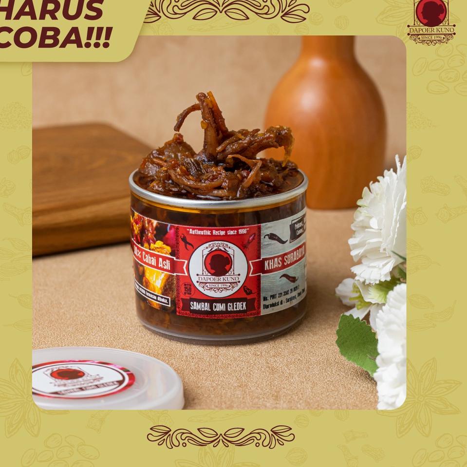 

A81 Sambal Cumi Gledek DAPOER KUNO STOCK TERBATAS ㅑ