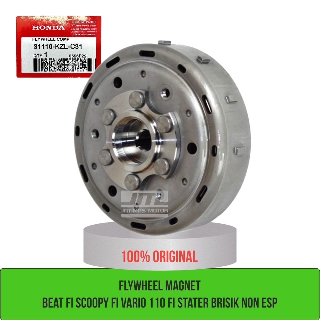 Flywheel magnet magnit beat scoopy vario 110 fi stater brisik bukan ESP 31110-KZL-C31