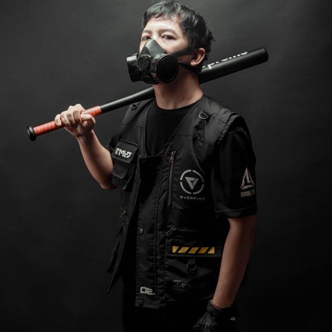 [Dijual] Kremlin Vest Tactical Techwear Hitam - Dark Tech