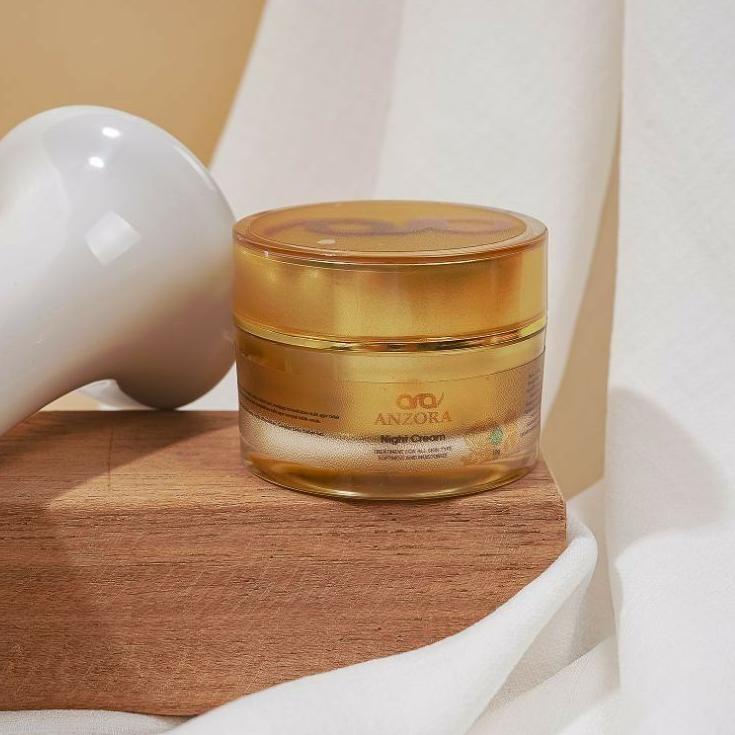 ☁ KRIM MALAM GLOW / ADS ACNE DARK SPOT  NIGHT CREAM ANZORA ♠