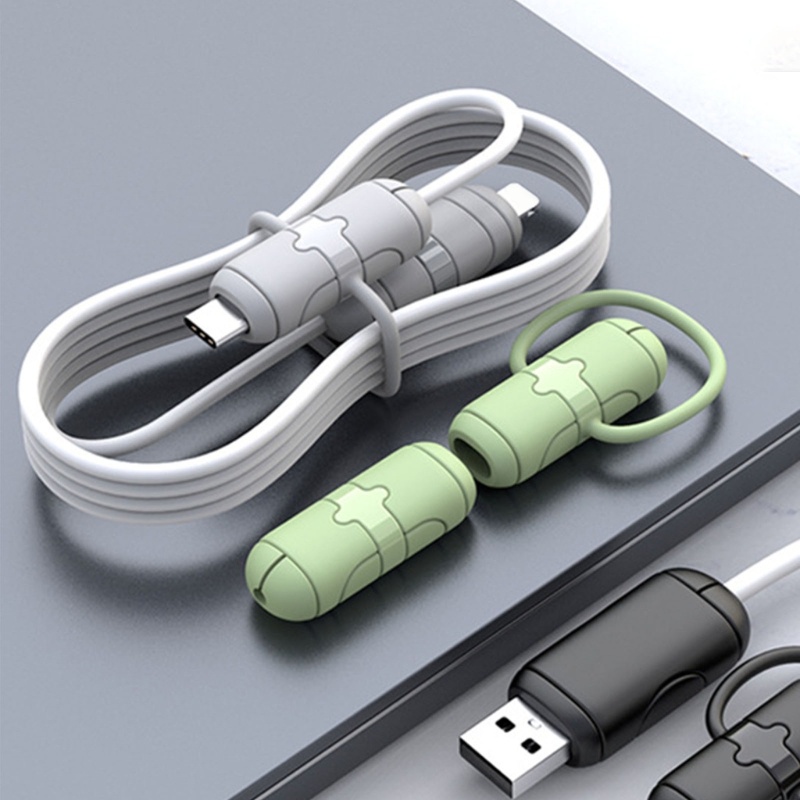 Zzz Silicone USB Charger Cover Pelindung Data Line Wire Bite Charger Protector