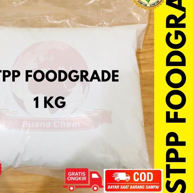 

☛ Sodium Tripolyphosphate 1 KG HALAL / STPP / STPP Food Grade ™