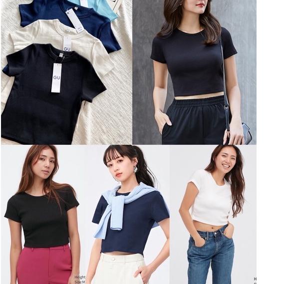 ♢ GU Uniqlo Ribbed Top ✵