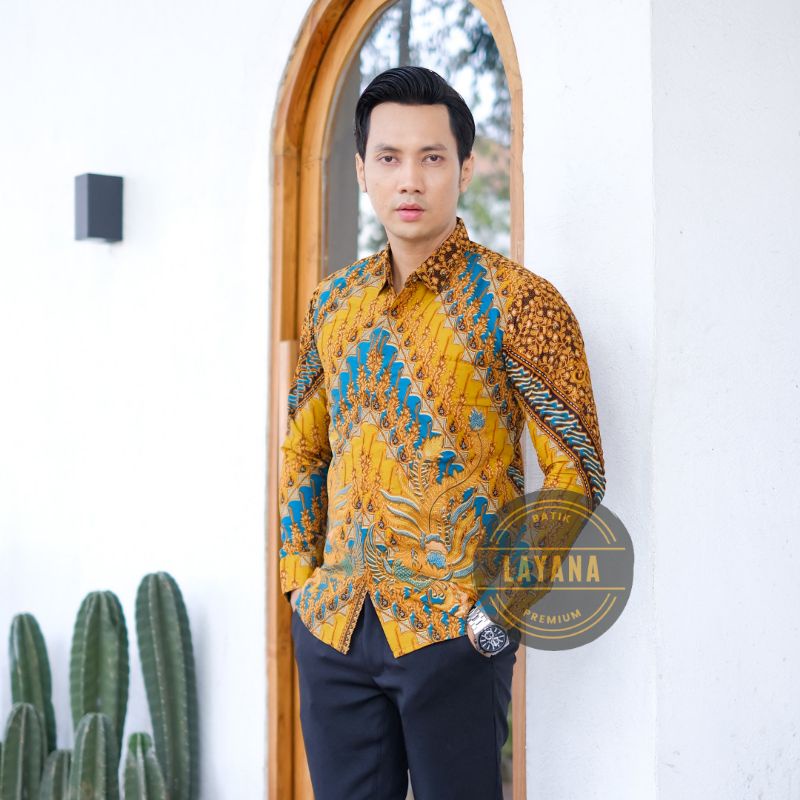 Kemeja Batik ParangClasic Premium Katun Primisima Baju Formal dan Non formal