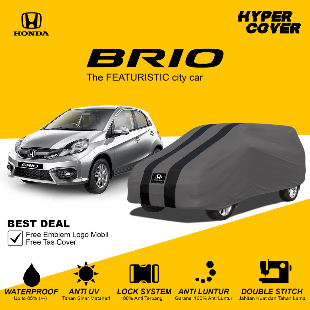 Cover Mobil Brio Sarung Mobil Brio Selimut Mobil Brio 2012 - 2017