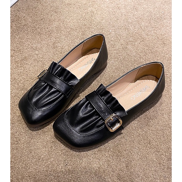 Sepatu Flat Wanita Strap Style Sepatu Kasual Perempuan Terbaru Flat Shoes Simple Import SK-051