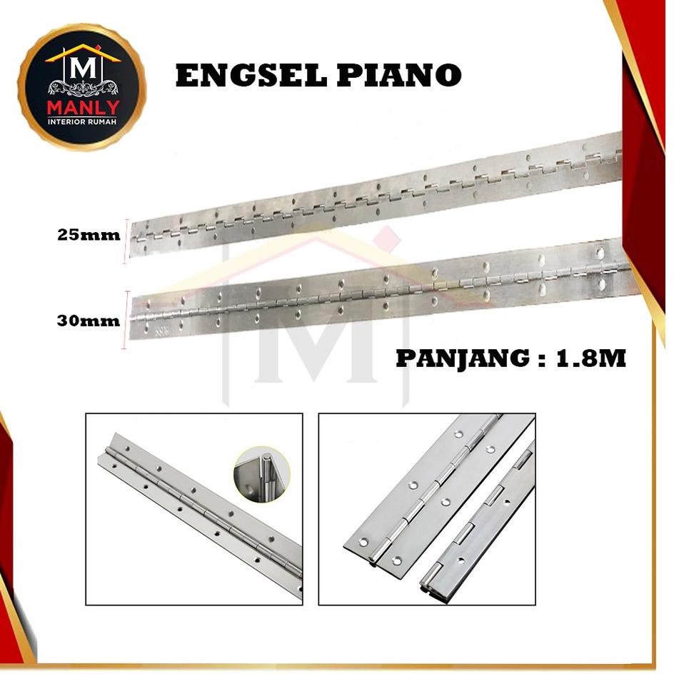 ← Engsel Piano 1.8 Meter / Engsel Lemari besi dapur/ Engsel Panjang Meteran /Engsel Lemari Per 1.8 M