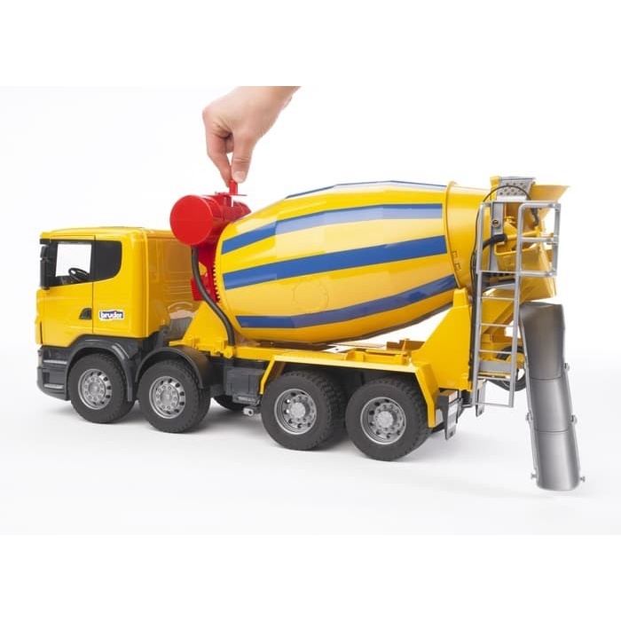 Terlaris Bruder Toys 3554 Scania R-Series Cement Mixer Truck
