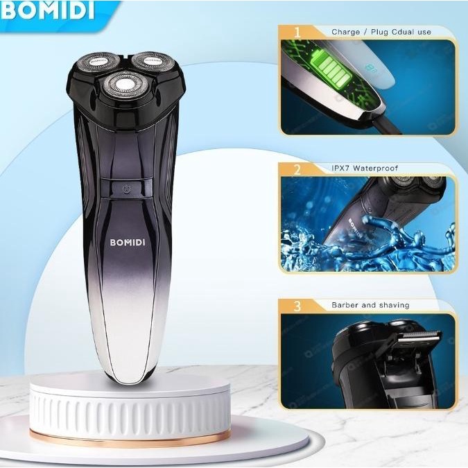 Cukuran Alat Cukur Kumis XIAOMI Mijia 360 Degree Electric Shaver