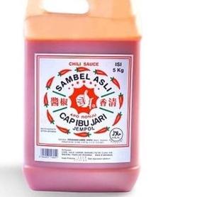

✻ Sambel asli Cap IBU JARI JEMPOL 5kg/jerigen ➯