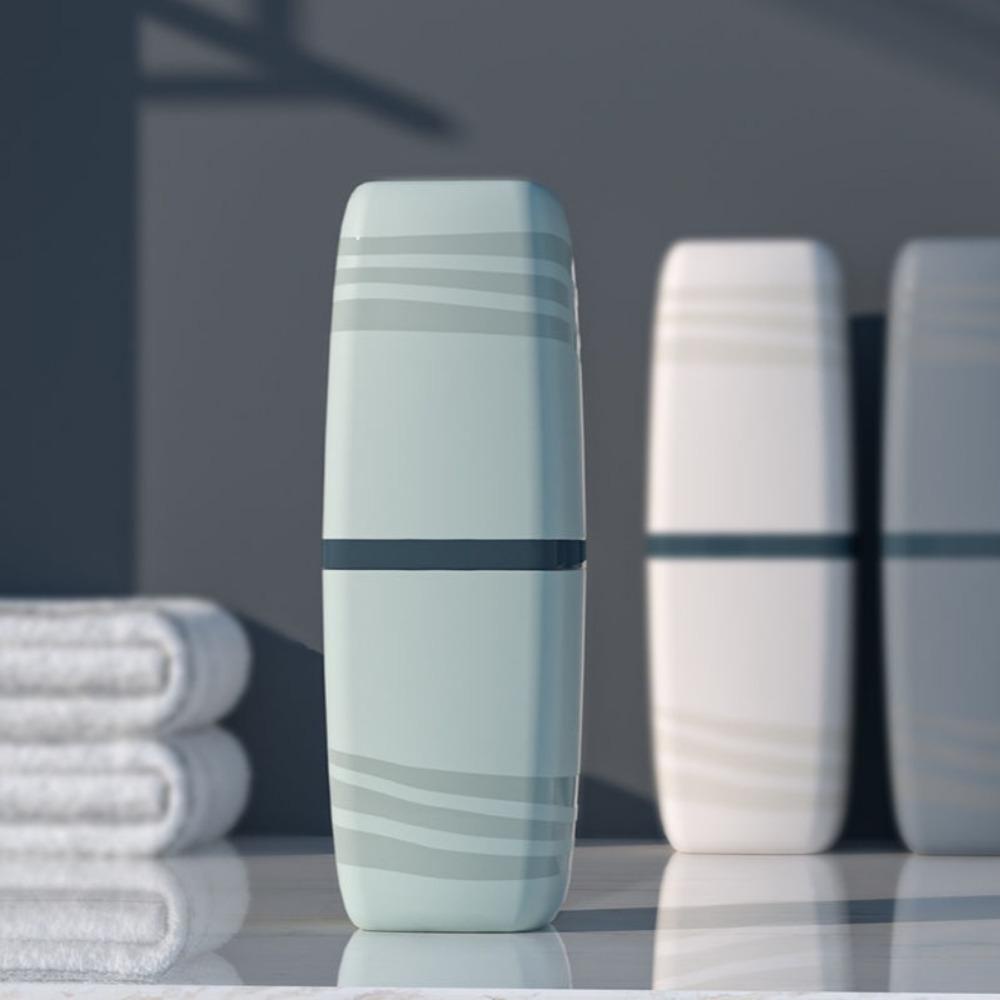 Gelas Sikat Gigi Nanas Portable Cylinder Toothpaste Mouthwash Cup