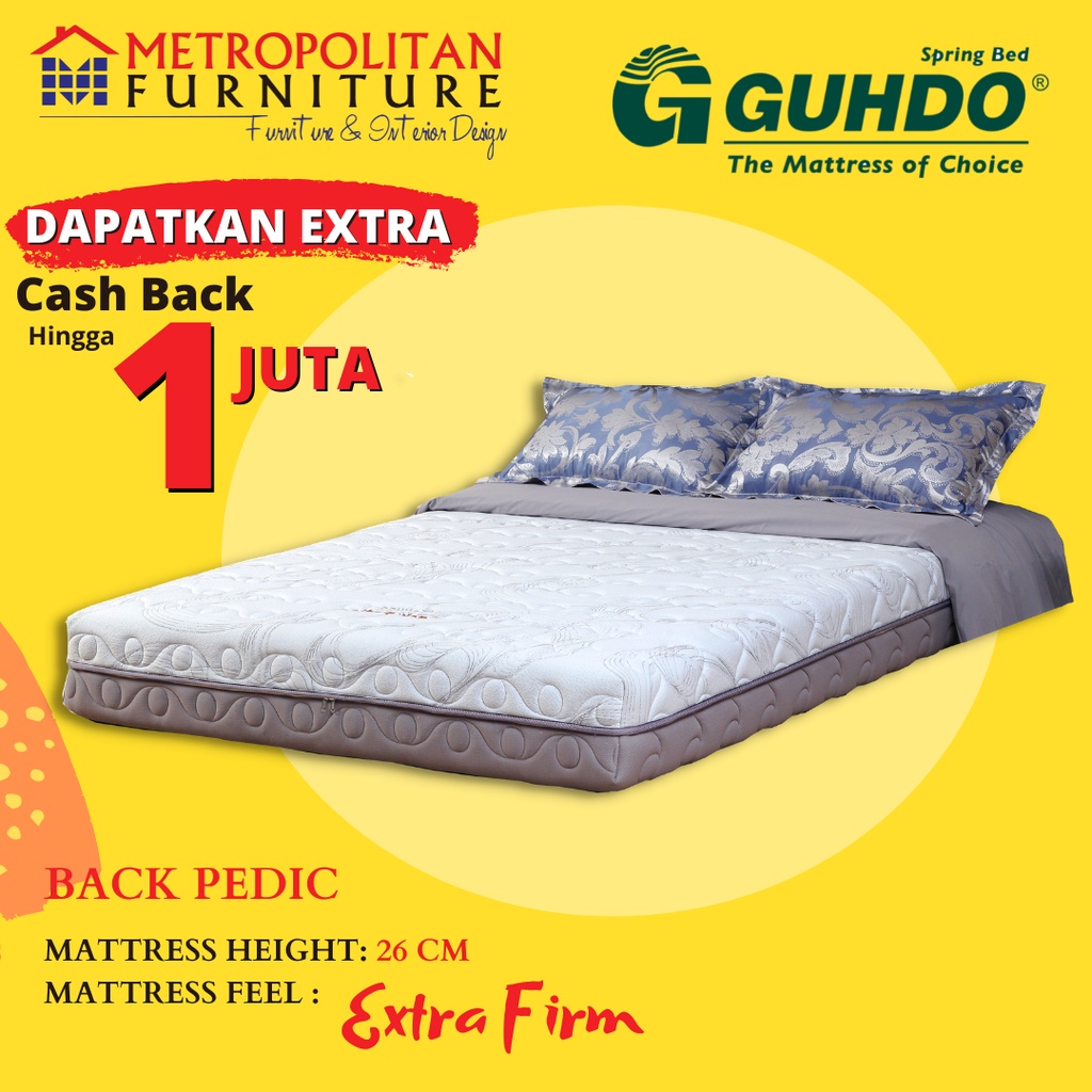 Kasur Springbed Guhdo Back Pedic Spring bed matras