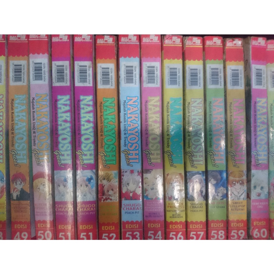 Komik Manga NAKAYOSHI gress Majalah komik Uniq dan trendy