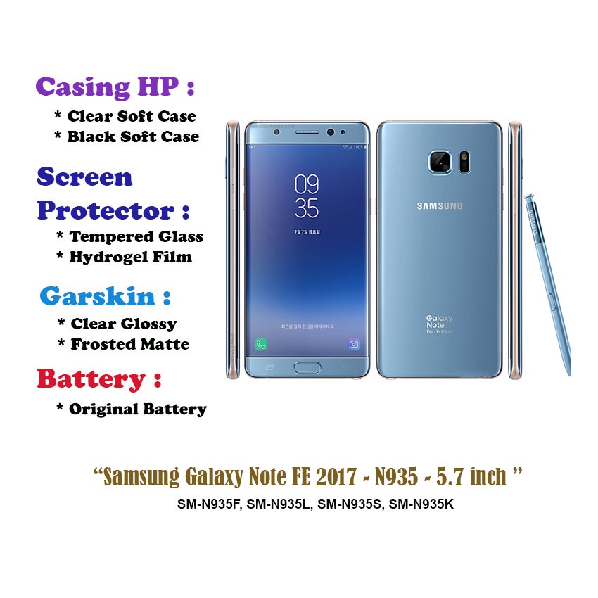 Samsung Galaxy Note FE 2017 - N935 - 5.7 inch