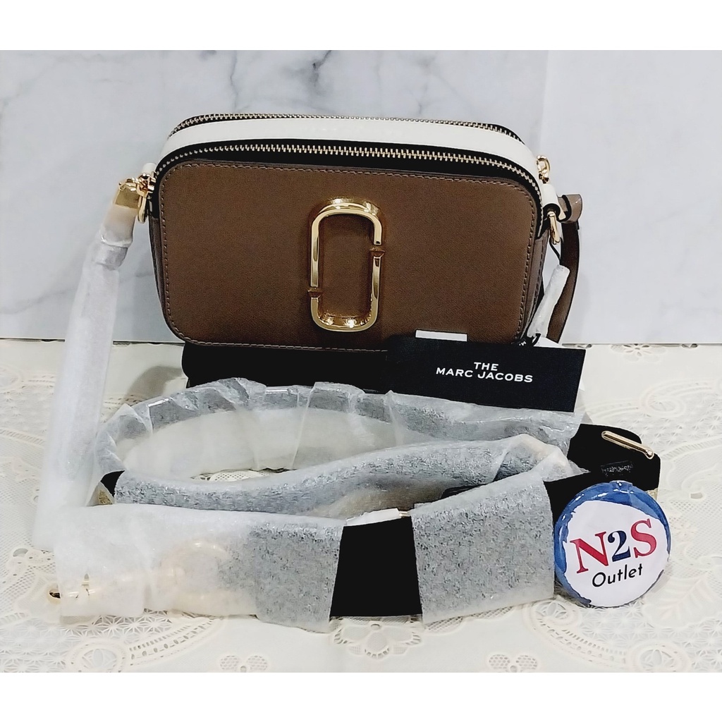 marc jacobs tas wanita MJ 05 snapshot original french grey multi