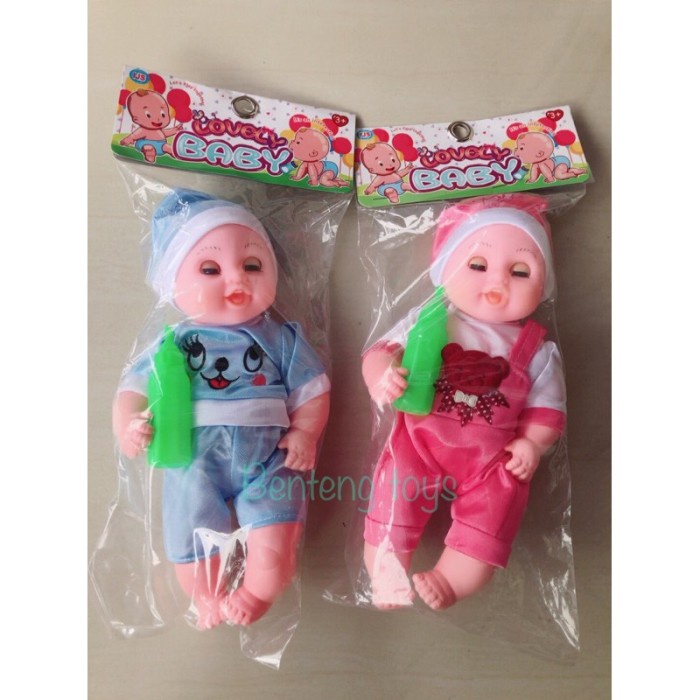 Mainan Boneka Lovely Baby. Mainan Boneka Baby Nangis. No.B760