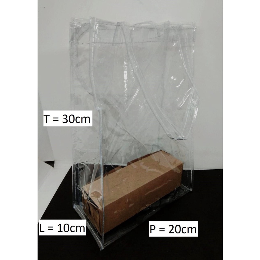 

5pcsTas Mika Polos 20x10x30 Goodie Bas Tas Hampers Parcel