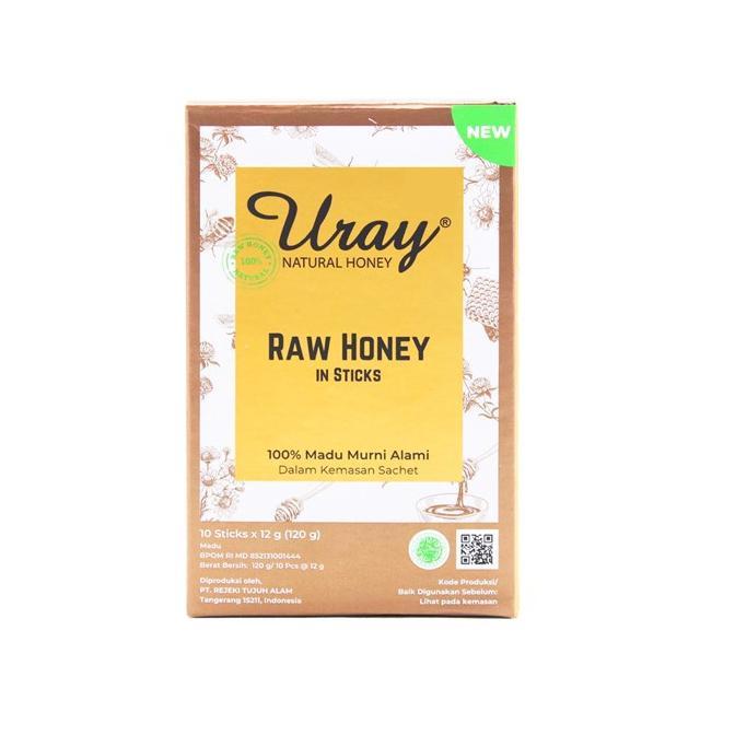 

E95 Madu Uray Natural 10 x 12 gr RECOMENDED び