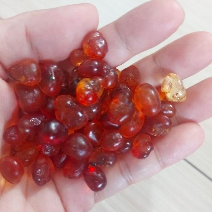 

☈ peach gum bersih 250 gr bulat ☀