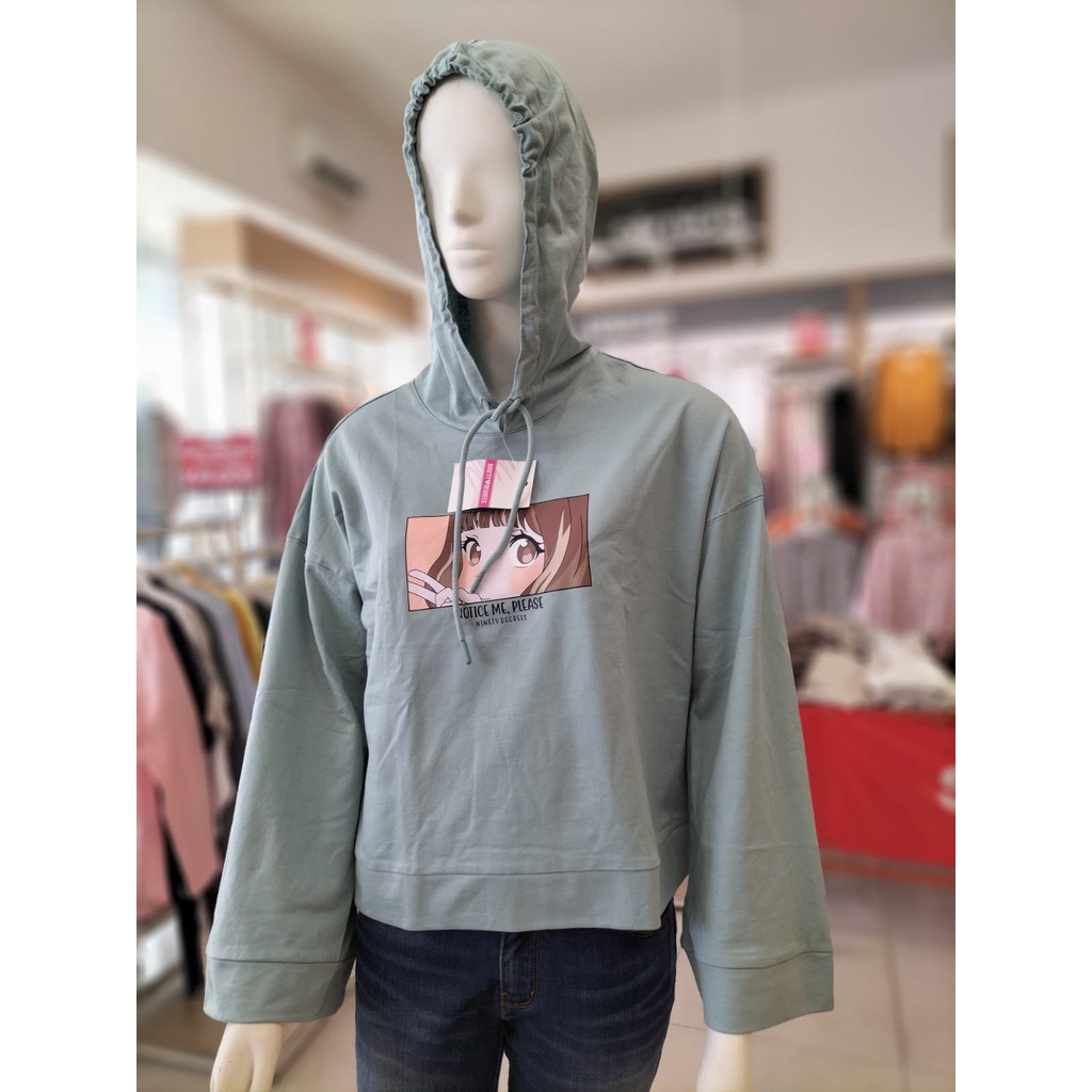 Hoodie wanita | original bodytalk by logo jeans |