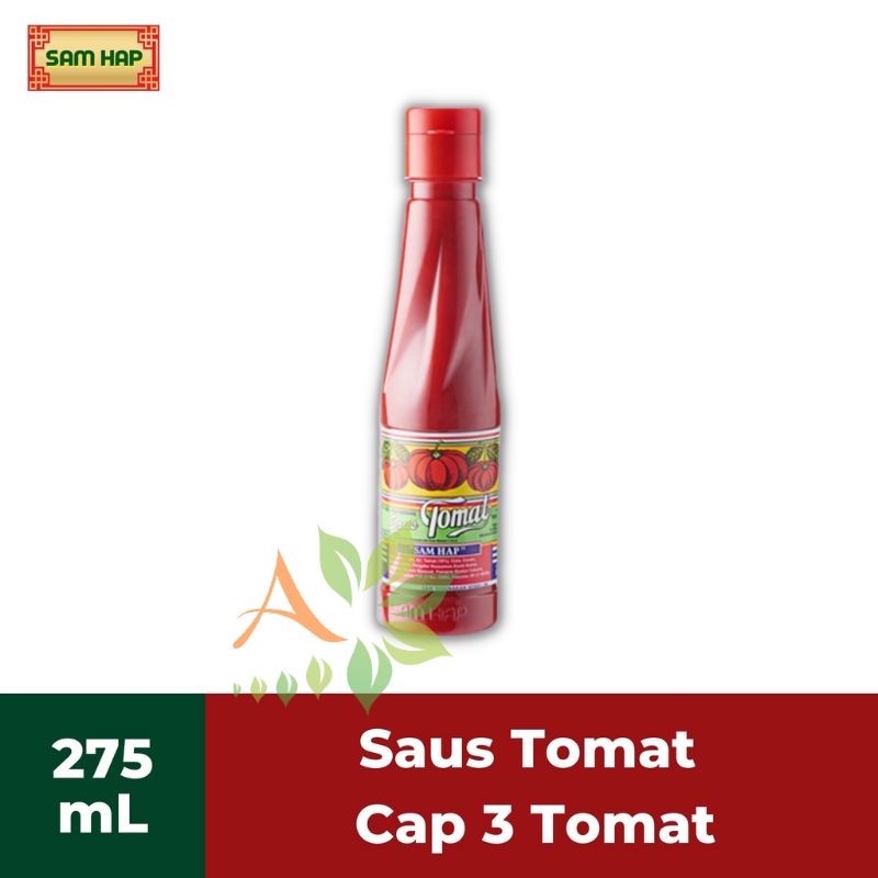 Saus Tomat Sam Hap “Samhap” Cap Tiga Tomat 275ml
