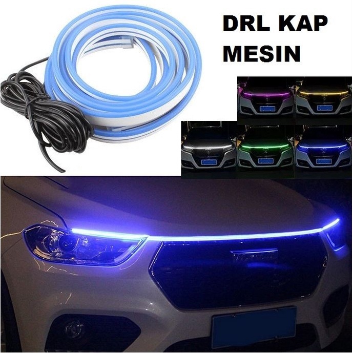 BAROKAH GAMIS DYNAMIC SCAN / Lampu LED alis car engine hood running mobil fleksibel