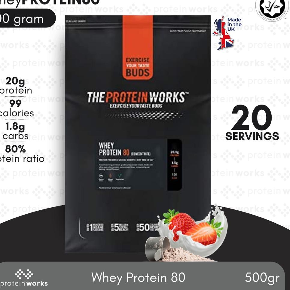 coder8R2d Whey Protein 80 500 Gram The Protein Works