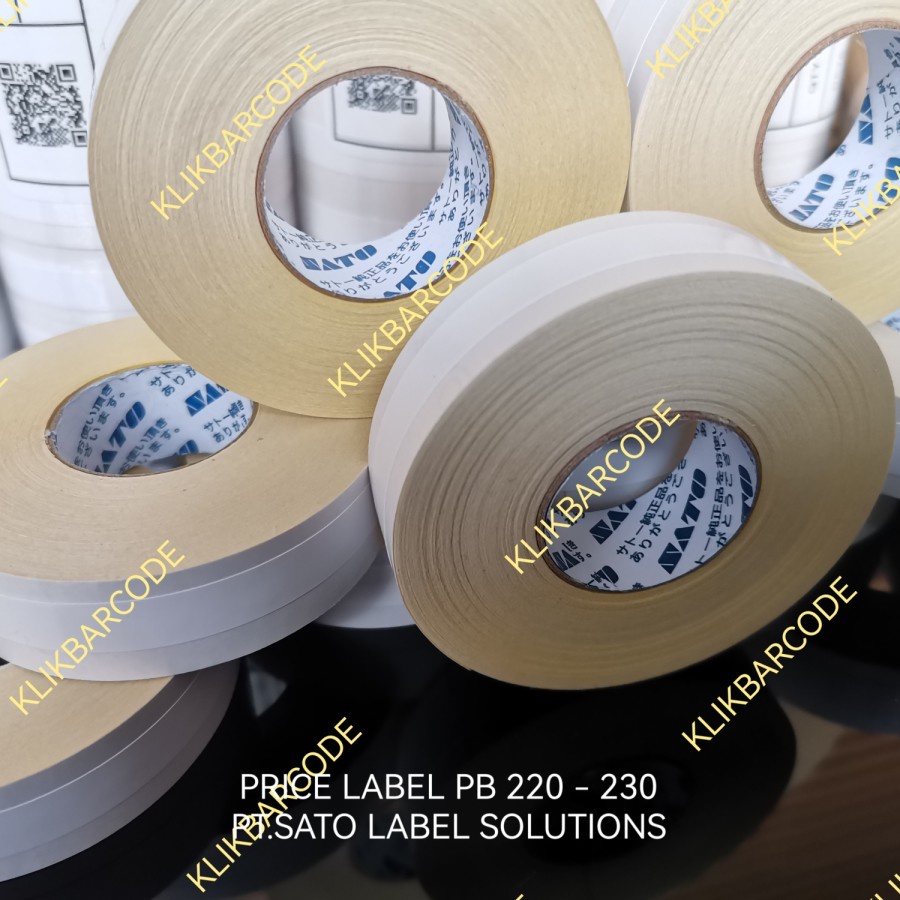 

Price Label SATO Original / Label Harga SATO PB2 - 220/230 PT.SATO - Kuning (1Slop/10Roll)
